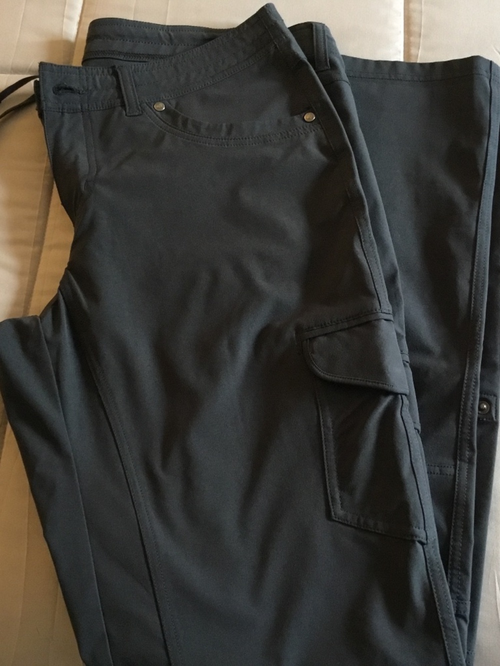 Kuhl Flex Roll Up Charcoal Sz  10 Reg